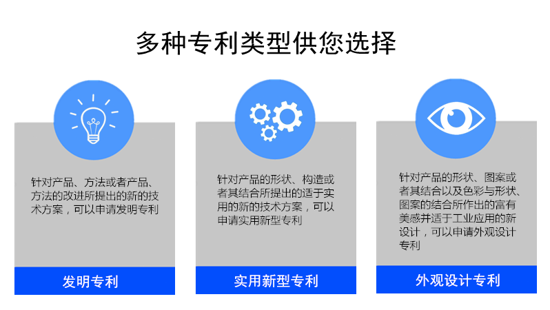 專利申請類型 專利申請類型